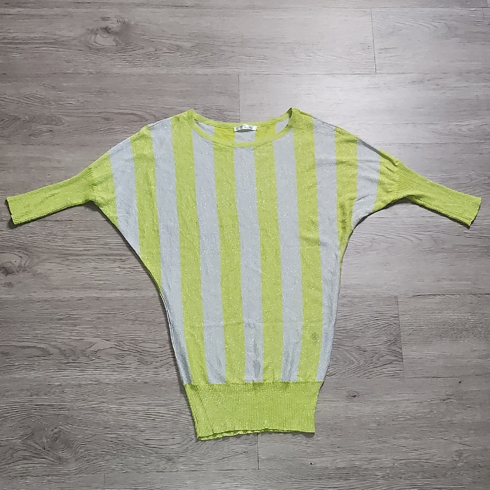 Trendology Lime Green and Gray Sweater Closet Clean Out! Bundle and Save!!